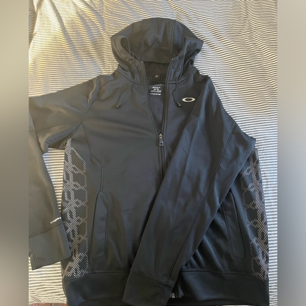 Oakley zip up hoodie